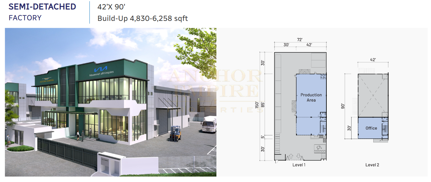 Ideal Business Hub @ Penang Technology Park (Bertam, Penang) floorplan 1 full size